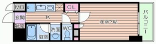 ラナップスクエア東梅田の物件間取画像